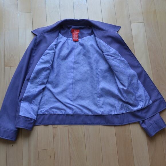 OSCAR by Oscar de la Renta Jacket Purple Size 14 - Picture 5 of 5